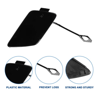 Front Bumper Tow Hook Cover for Mercedes-Benz SLK W172 (2004-2011) Black