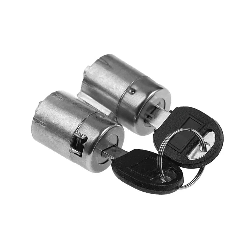 Cadillac Chevy GMC Car Door Lock Cylinder Set with 2 Keys
