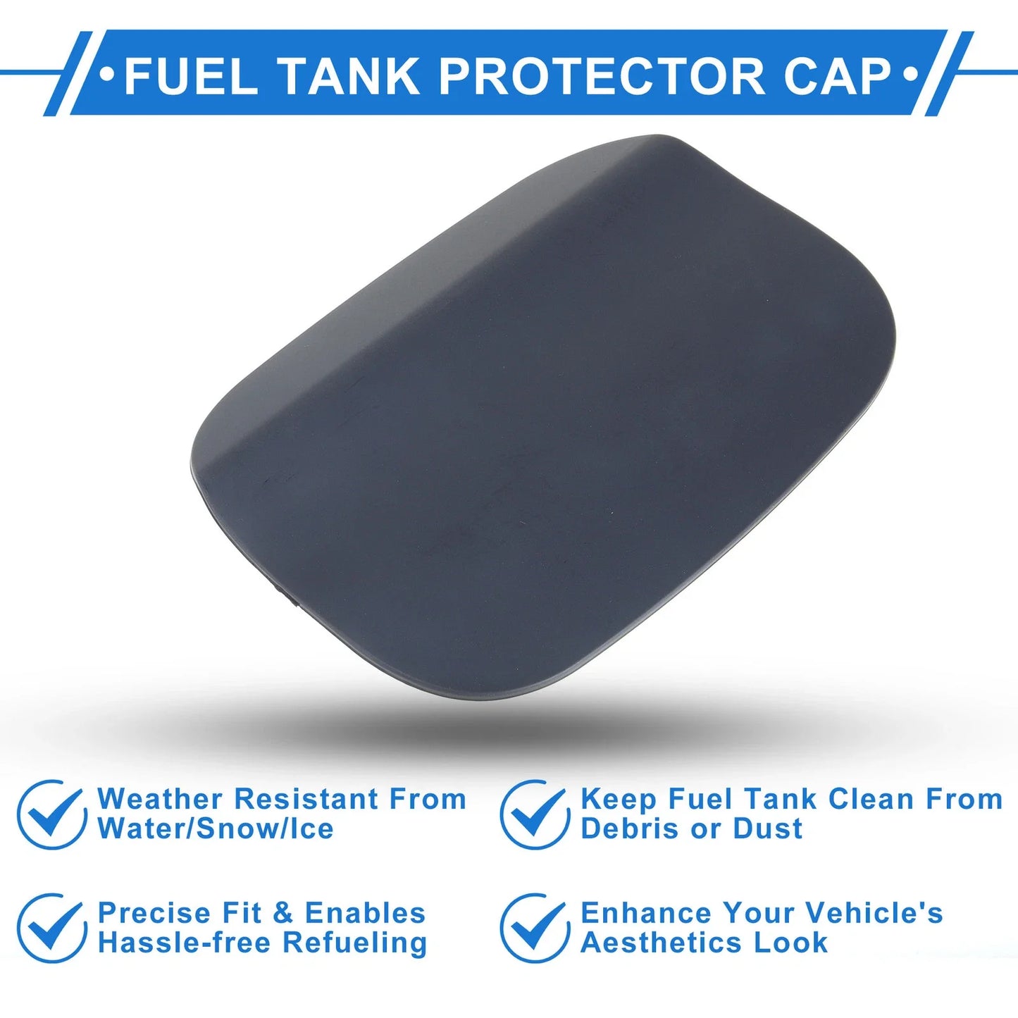 Fuel Tank Door Cap for Mercedes-Benz W117 Gas Tank Flap (2014-2018)