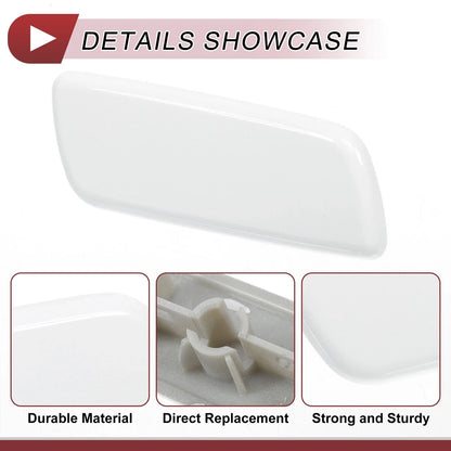 Front Right Washer Nozzle Cover for Lexus RX350 (2010-2013) - White 1 x Cap