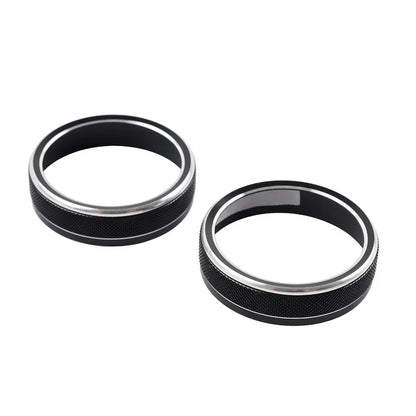 Black AC Air Switch Ring Cover Trim for Lexus NX250 350h 450h (2022-2024)