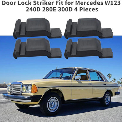4 x Door Lock Striker for Mercedes W123 240D 280E 300D (1976-1985)