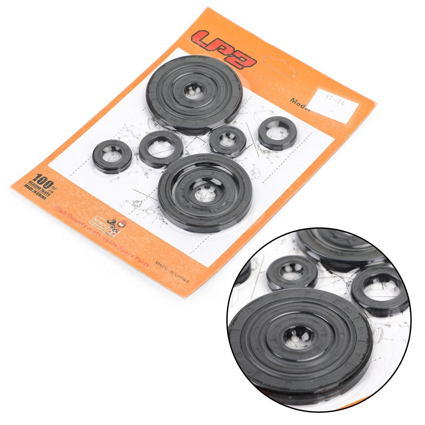 Engine Spy Gasket Kit for Honda CRF 250 R (2004–2009) CRF 250 X (2004–2017)