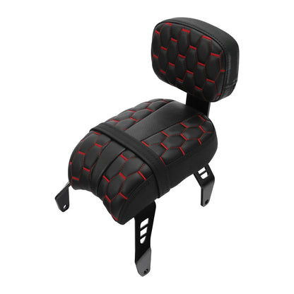 Passenger Seat w/ Backrest for Indian Scout Bobber (2018-2024)