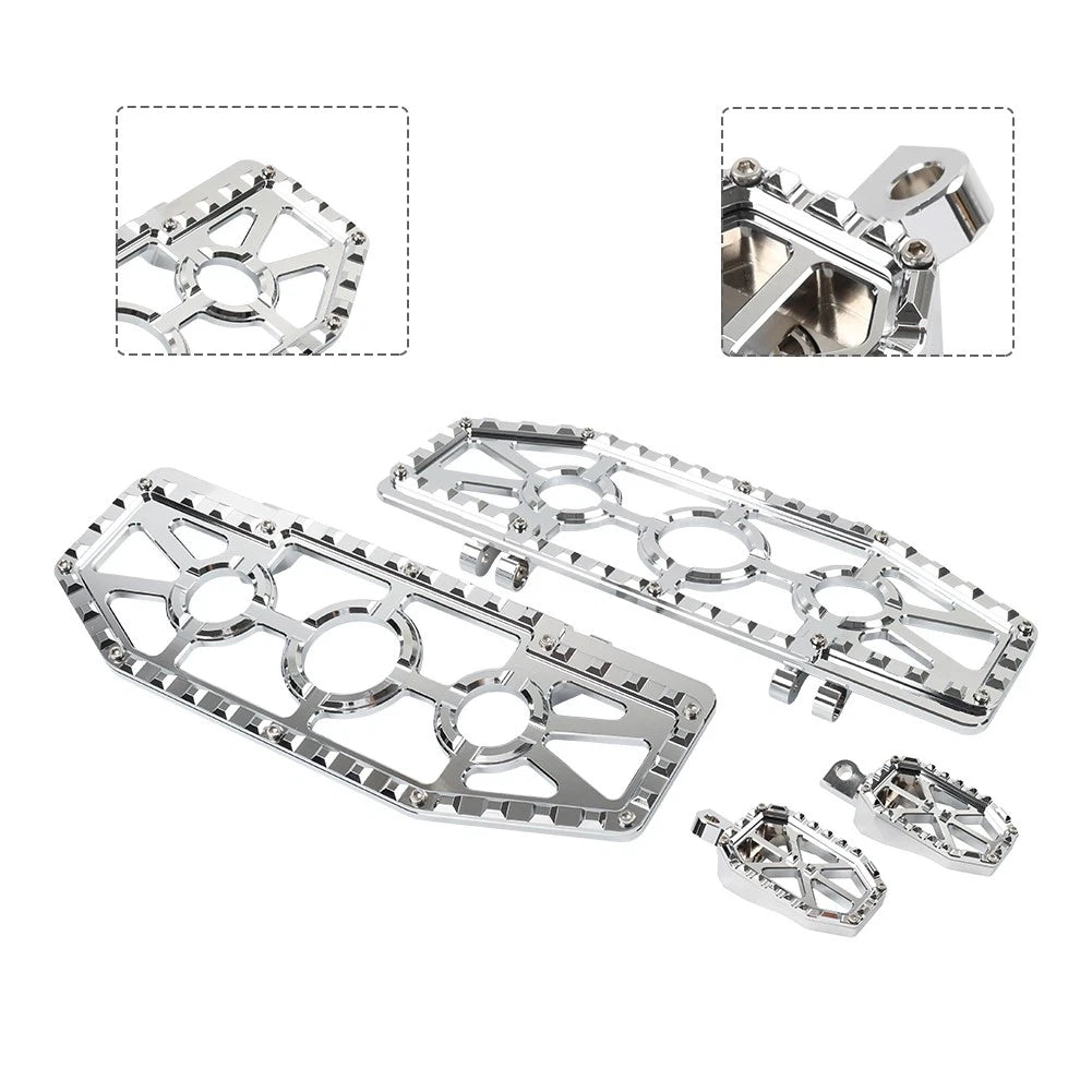 Floorboard Foot Peg Pedals for Harley Road King Heritage (1994–2023)