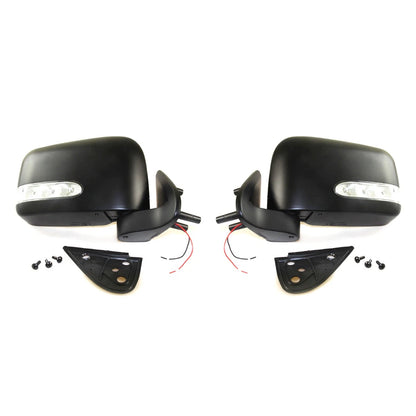 Set of 2 Door Mirrors for Nissan D22 Hardbody Navara Frontier (1997–2004)