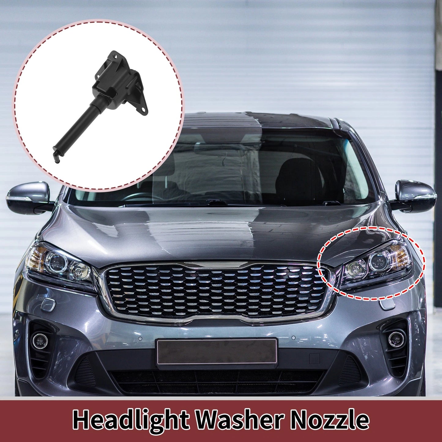 Headlight Washer Nozzle for Land Rover Range Rover Velar (2018–2021) No.LR102048