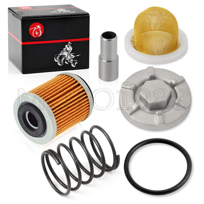 Oil Drain Plug Strainer for Yamaha Warrior Raptor Wolverine Big Bear (1990–2023)