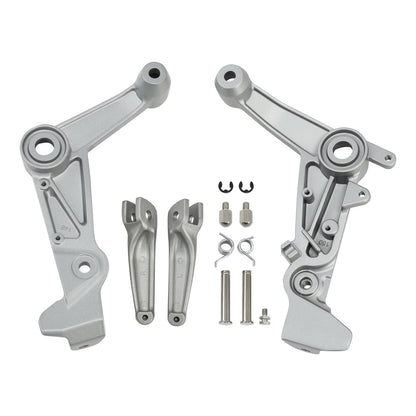 Front Driver Footpegs & Mount Bracket 2x for Aprilia RS660 (2021 - 2025)