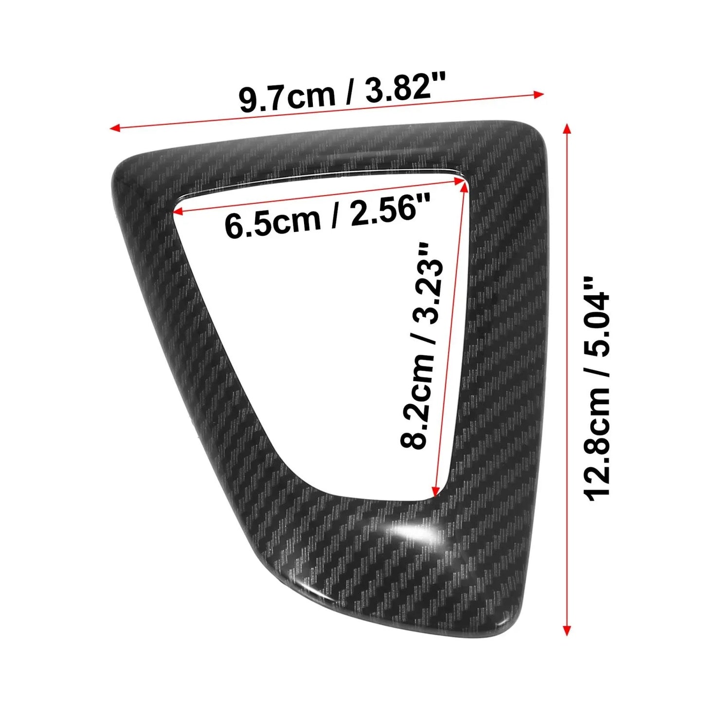 Carbon Fiber Pattern Gear Shift Frame Cover Trim for BMW F20 F21 F22 F23
