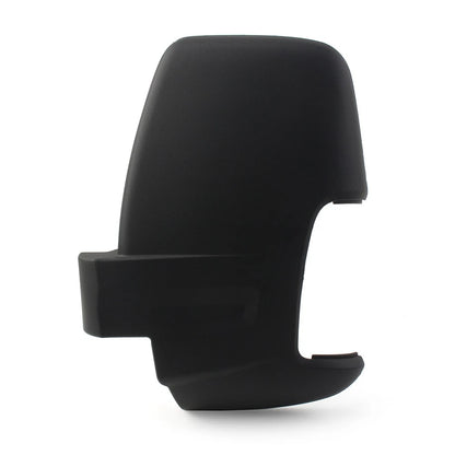Left Rearview Door Wing Mirror Cover for Ford Transit MK8 (2014–2021) Black