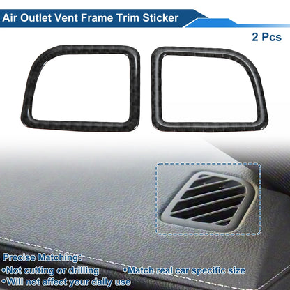 2X Air Condition Outlet Vent Trim Cover Frame for Toyota Supra GR (2020–2023)