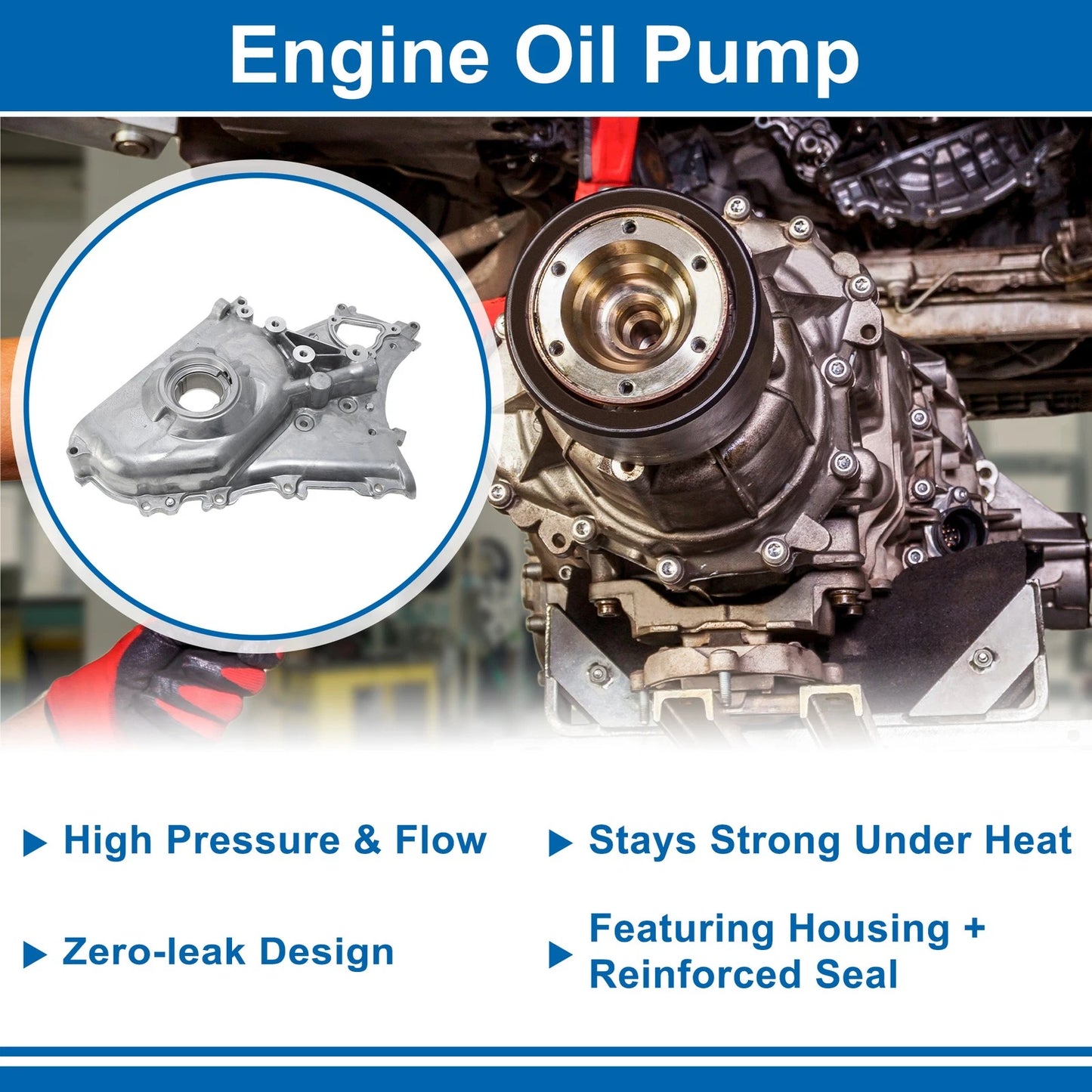 Engine Oil Pump for Nissan Cabstar (2006–2013) - 15010EB70A, 15010EB30A, 150105X00C