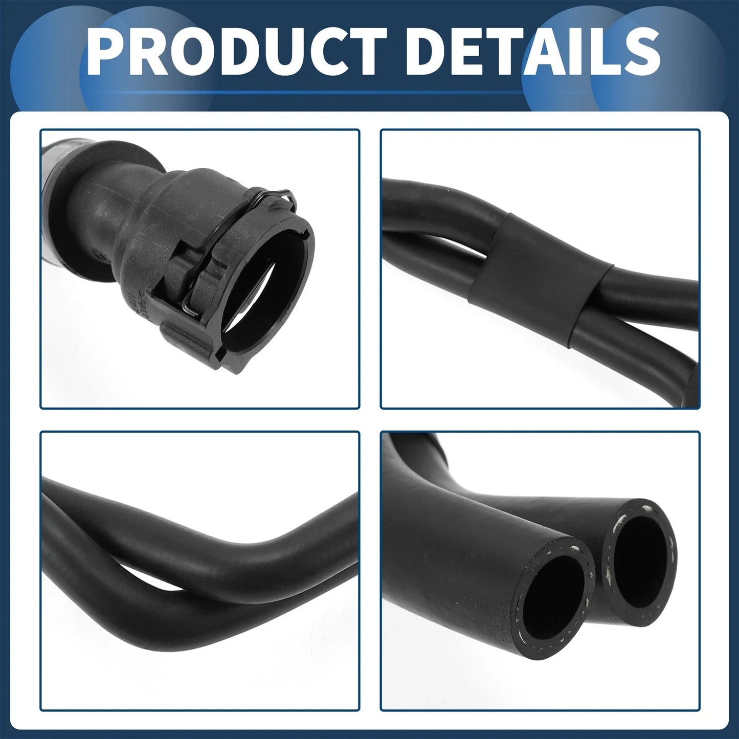 Radiator Hose for BMW F30 F30N F31 316i 320i Rubber (2012-2015)
