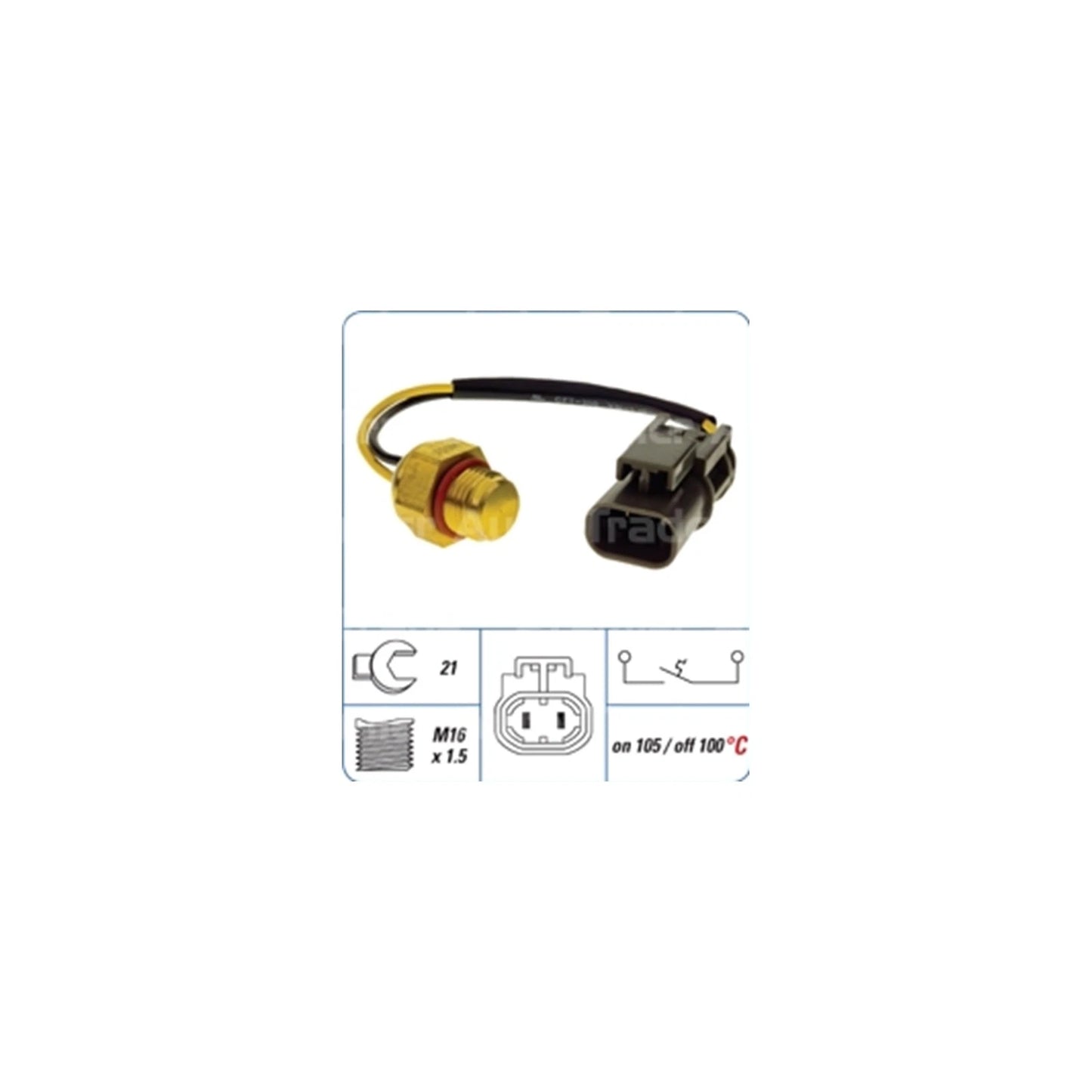 Cooling Thermo Fan Temp Switch for Nissan Patrol GQ (1990–1997)