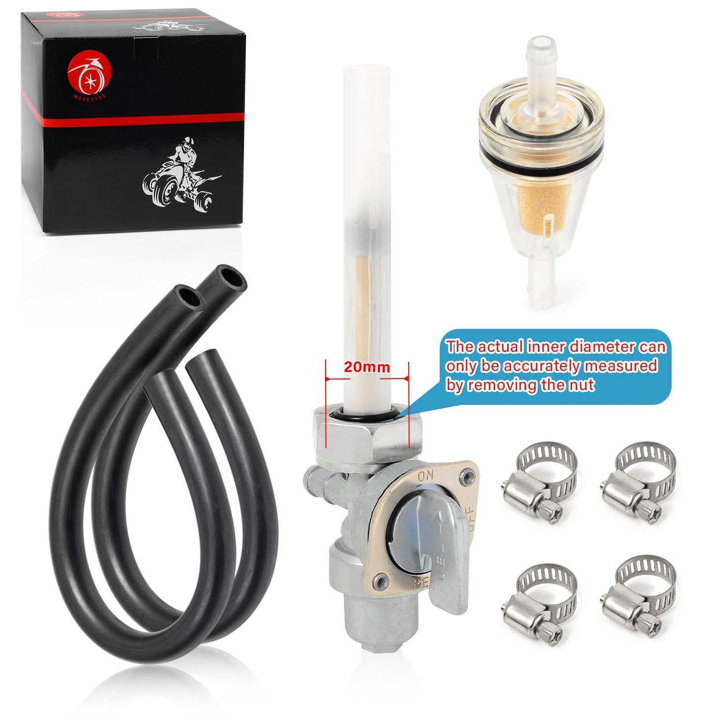 Fuel Valve Petcock for Honda CB750SC CB1000C CB1100F (1983)