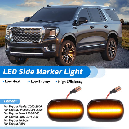 2X LED Side Fender Marker Light for Toyota Fielder (2000–2006)