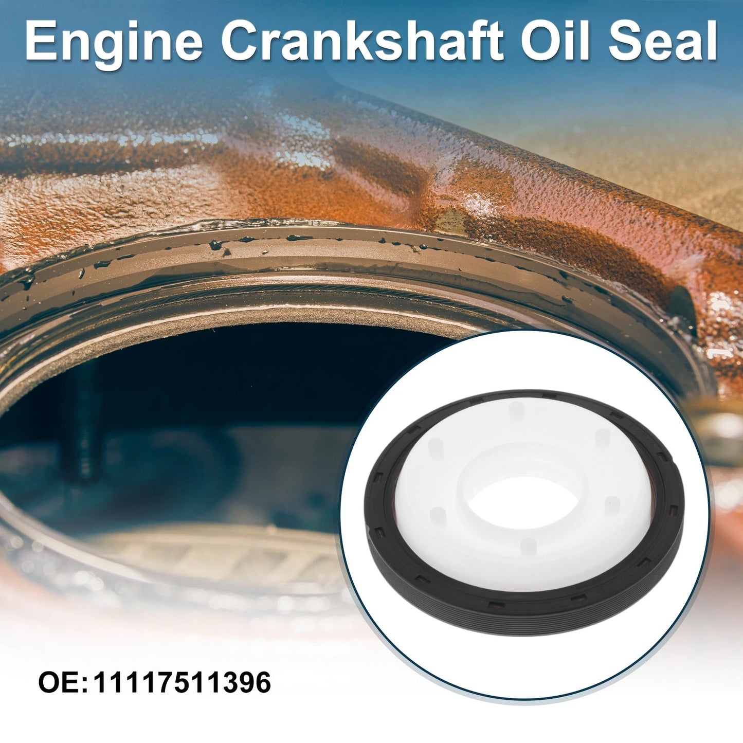 Rear Crankshaft Oil Seal for BMW 3 Series (2000–2013) No. 11117511396