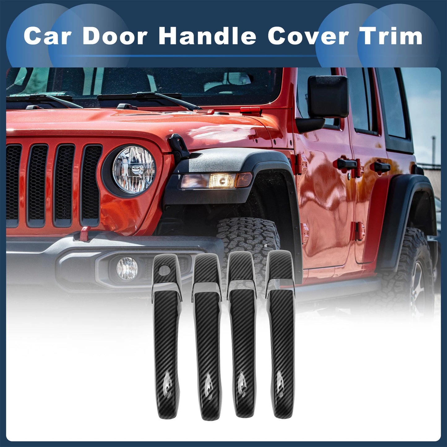Door Handle Cover Trim for Jeep Grand Cherokee (2011–2021)