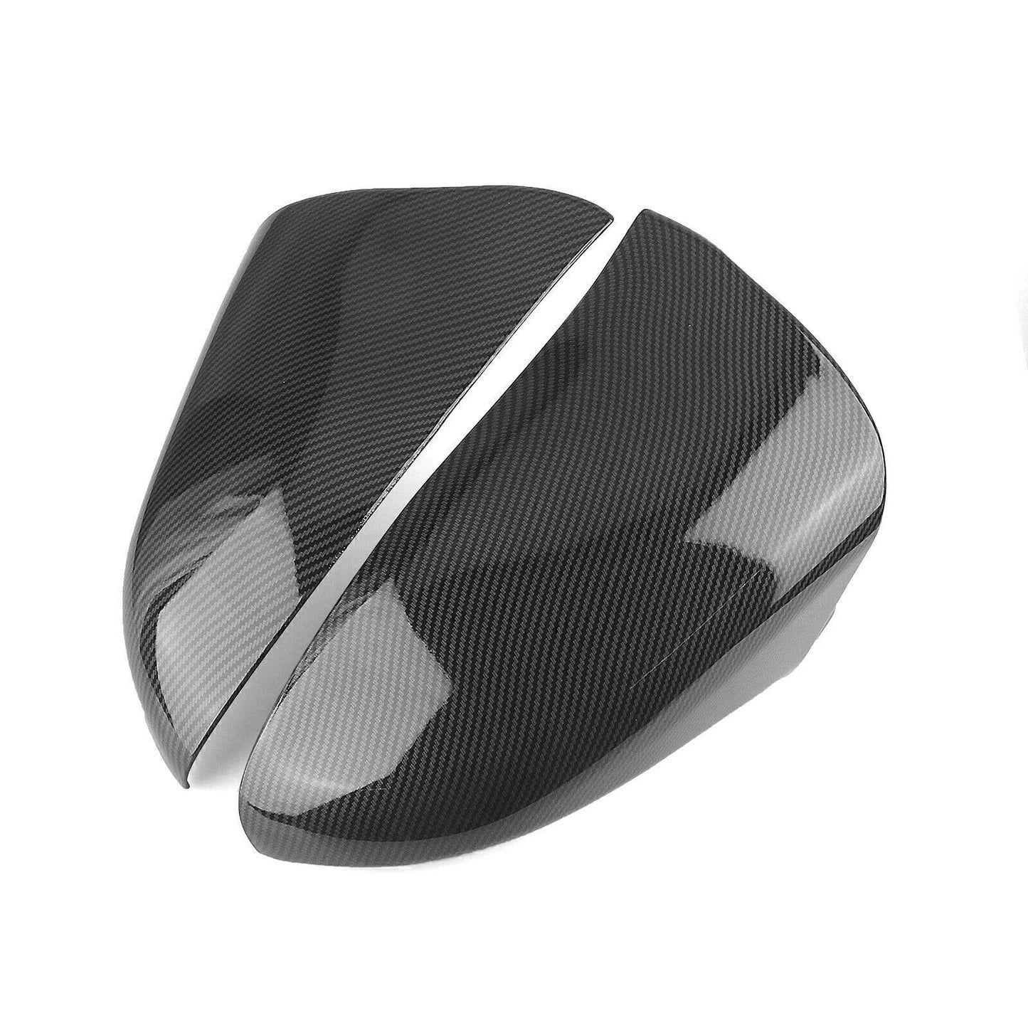 1 Pair Carbon Style Rear Mirror Covers for Lexus RC (2014-2021)