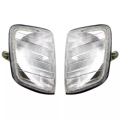 Clear Front Corner Signal Lamp Parking Light for Mercedes E-Class (1985–1995)