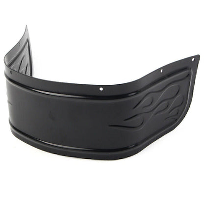 Black Front Fender Trim Skirt for Harley Touring Electra Glide Softail (80-13)