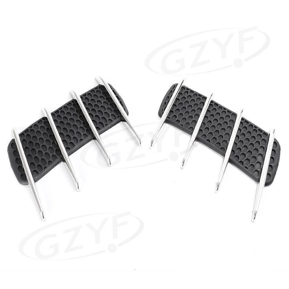 Universal Motorcycle Large Side Knee Pads Windshield Deflector (All Years)