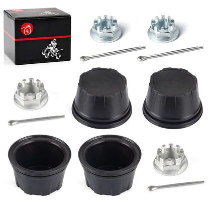 Set of 2 Front Rear Wheel Center Caps for Honda Rancher 350 (2000–2006)