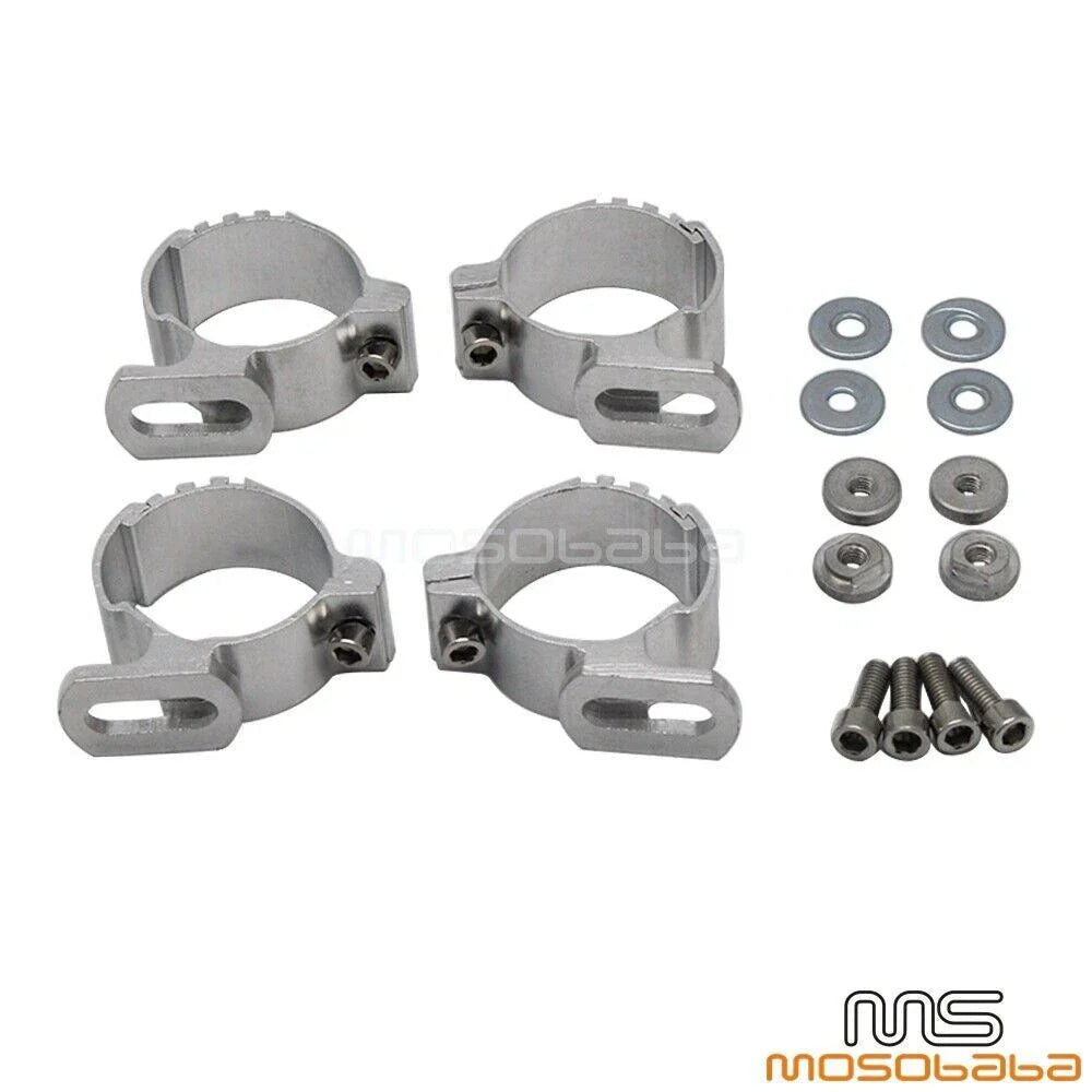 35-45mm Fork Mount Clamps for Harley FXSTSB (2007-2011)