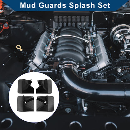 Set of 2 Mud Flaps Splash Guards for Toyota Land Cruiser FJ120 Prado (2003–2009)