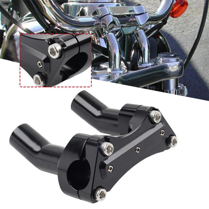 5.5" Handlebar Riser 1" Top Clamp for Harley Night Train Low Rider (1999–2006)