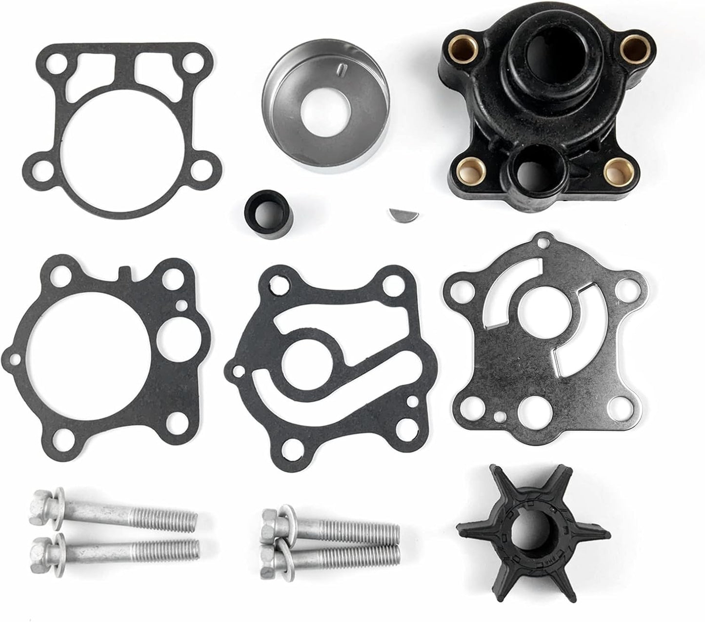 Water Pump Impeller Kit for Yamaha 40 50 HP 2-Stroke (1984–1994)