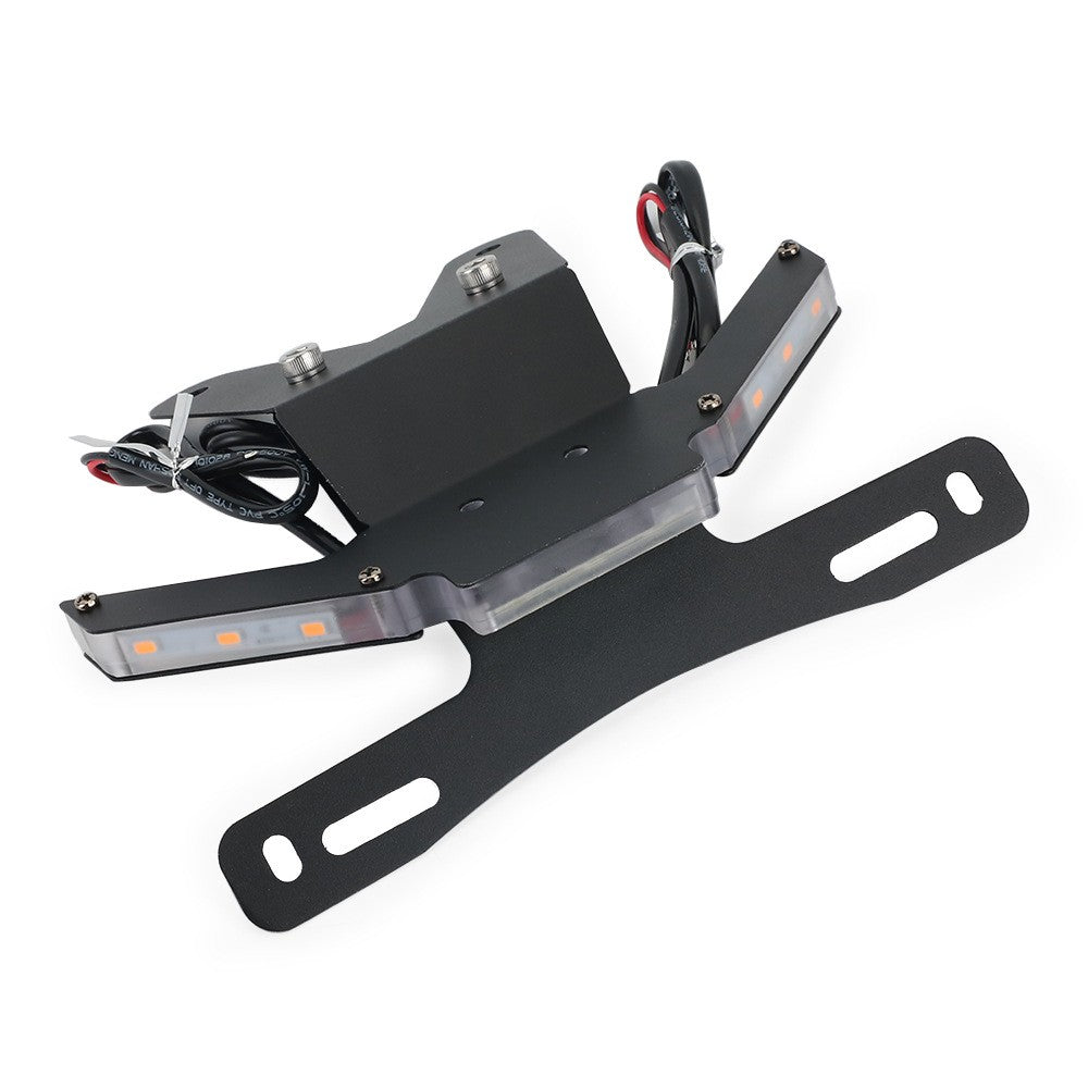 Tail Tidy License Plate Holder with LED Turn Light for Kawasaki Ninja 300 (2013–2020)