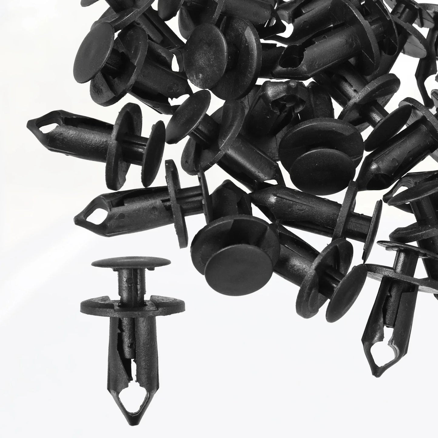 25 x Push Type Rivet Retainers for Dodge Honda Bumper Fender Fasteners