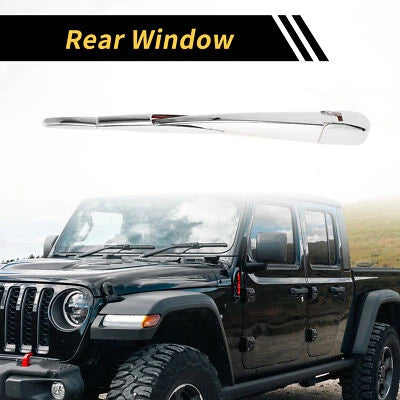 Set of 2 Rear Window Wiper Arm Blades Cover for Jeep Wrangler JL (2018–2023)