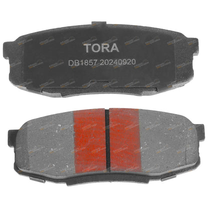 Set of 4 Rear Disc Brake Pads for Landcruiser 200 Series (2007–2021)