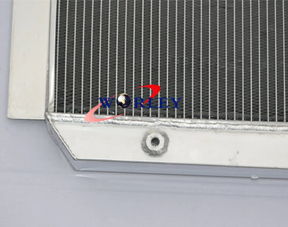 3 Row Aluminum Radiator with Fan for Chevy (1951–1954)