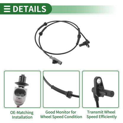 ABS Wheel Speed Sensor No.SSB500131 for Land Rover Range Rover Sport (2005–2013)