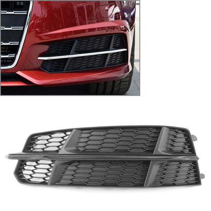 Set of 4 Silver Interior Air Vent Outlet Ring Covers for Audi A3 8V (2012–2019)