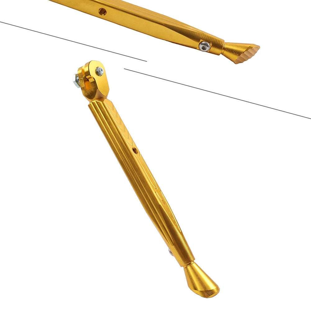 CNC Gold Adjustable Kickstand Foot for Motorcycle Universal
