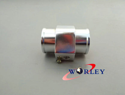 40MM Silver Water Temperature Sensor Gauge Adapter for Car Radiator Hose