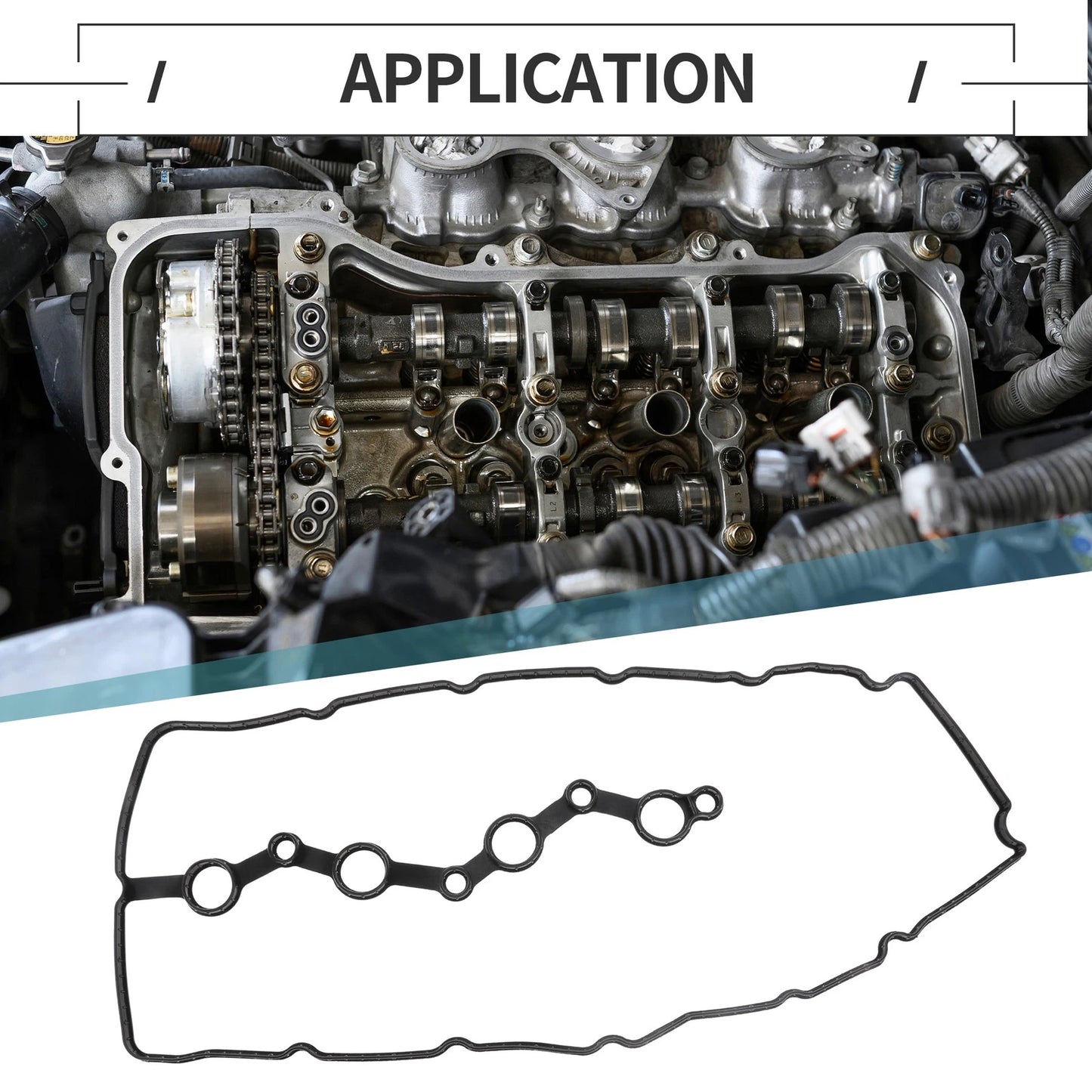 Valve Cover Gasket No.VS50869R/224412G100 for Hyundai Sonata, Kia Sportage