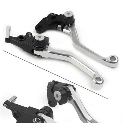 CNC Silver Pivot Clutch Brake Levers for Suzuki DRZ400S/SM/E (2000-2022)