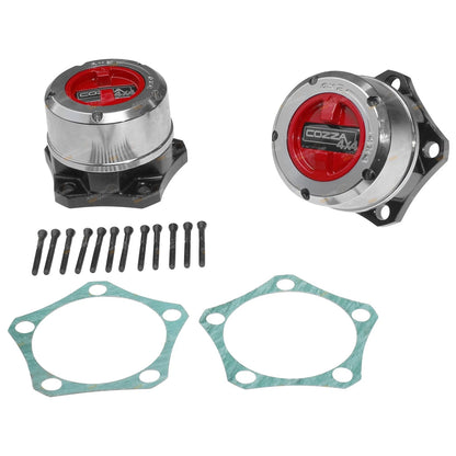 Set of 2 Free Wheeling Locking Hubs for Jeep CJ7 CJ8 (1981–1985)