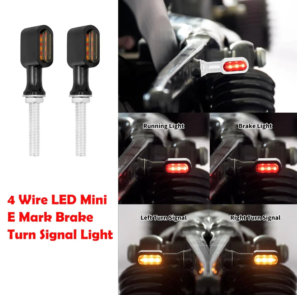 LED Mini Turn Signal Lights for Harley Dyna (2006-2023)