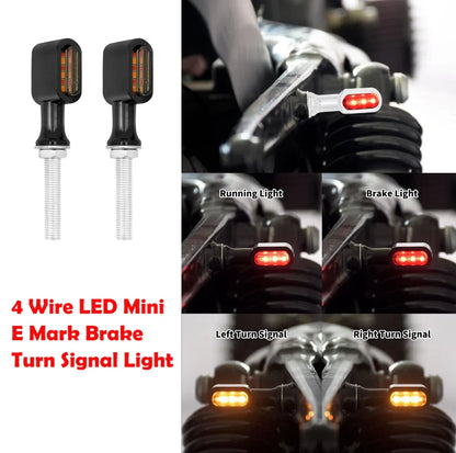 LED Mini Turn Signal Lights for Harley Dyna (2006-2023)