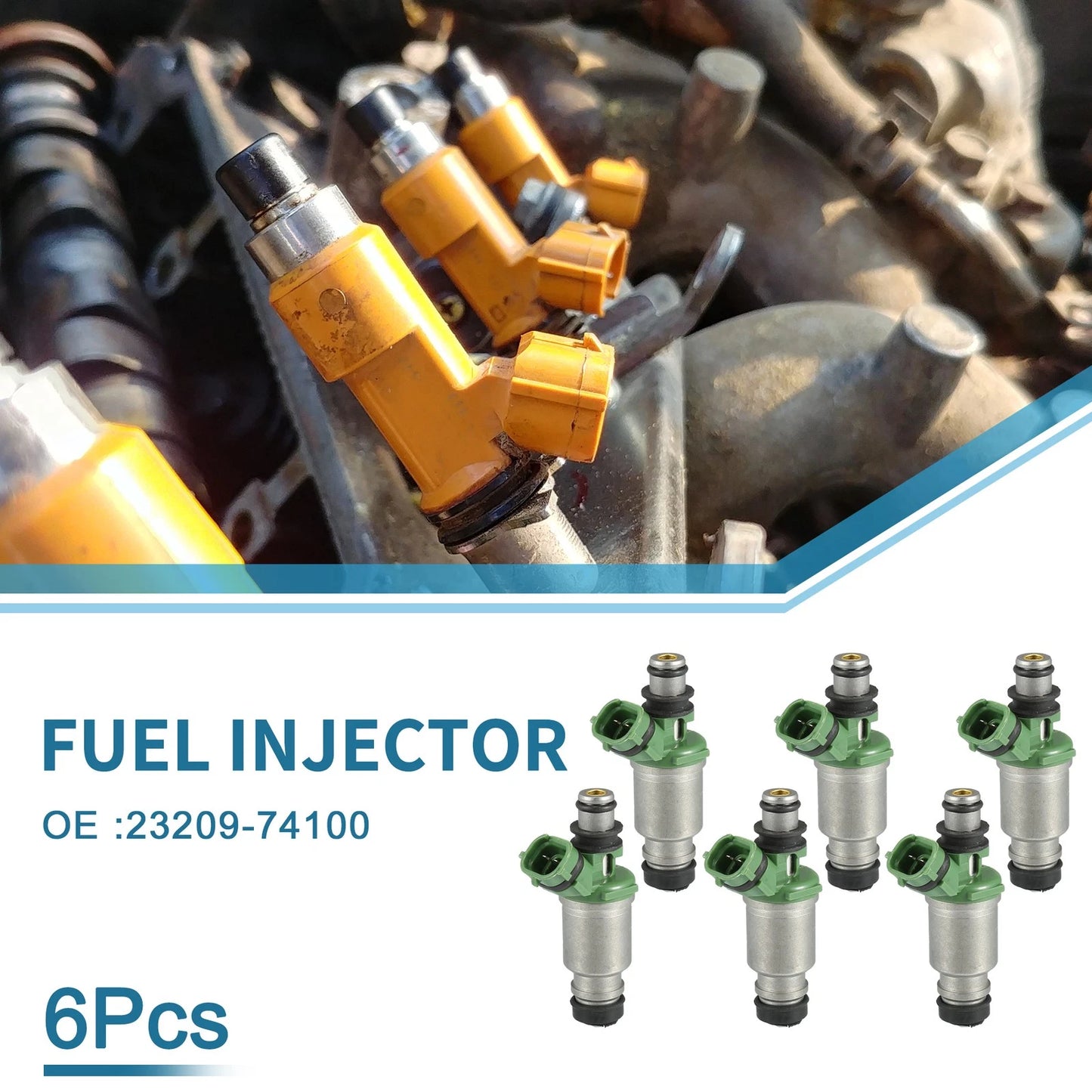 Fuel Injector No. 23209-74100 for Toyota Camry (1992–2000) LE