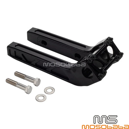 1 x CNC 1-1/8" Handlebar Pullback Risers for Harley Street Bob Softail (2018-2023)