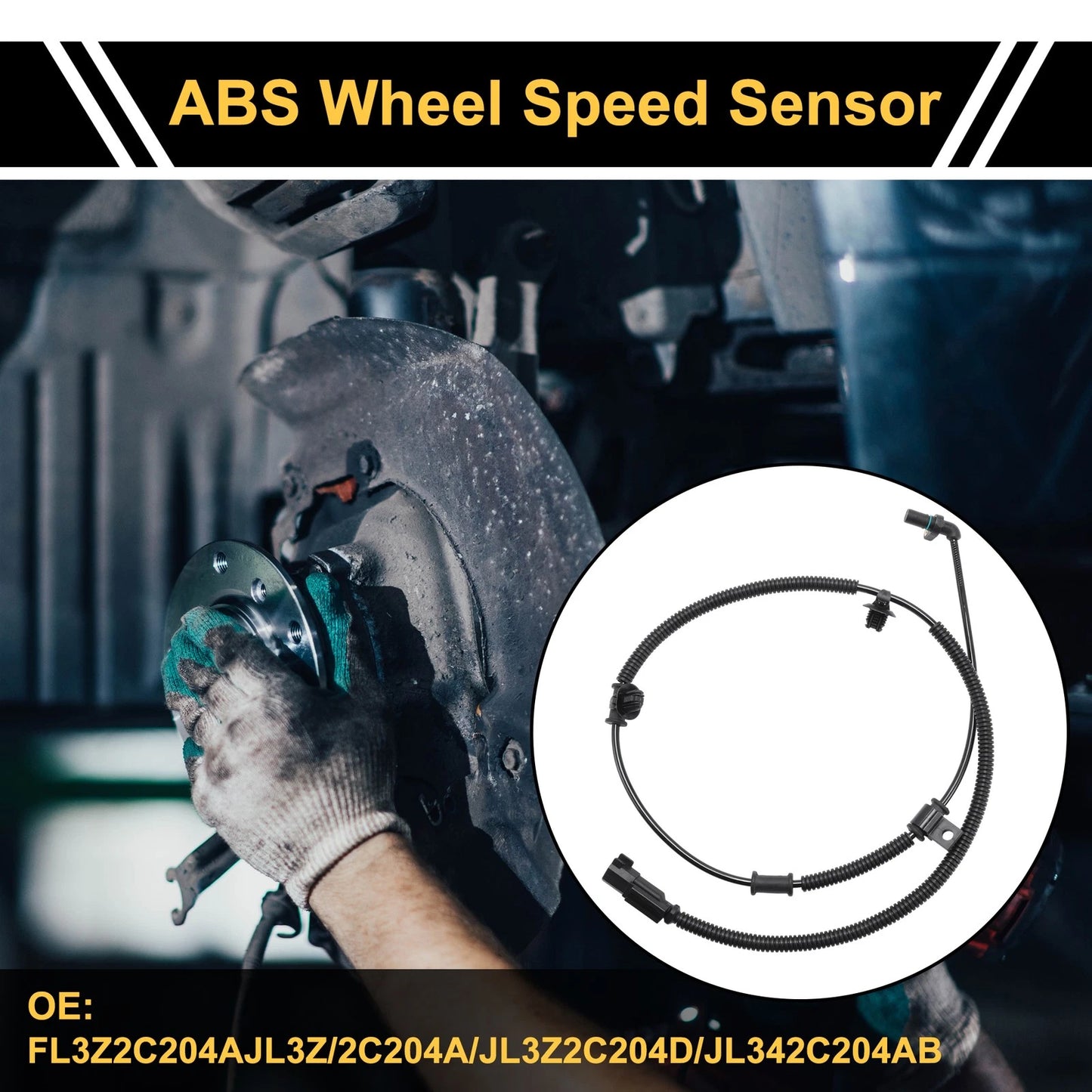 ABS Wheel Speed Sensor No.FL3Z2C204AJL3Z/2C204A for Ford F-150 (2015–2020)