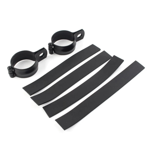 32MM-41MM Front Fork Mount Bracket Turn Signal Light Clamp for Motor Black